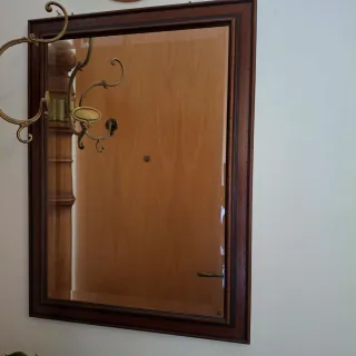 Mobile Ingresso Arte Povera Legno e Metallo