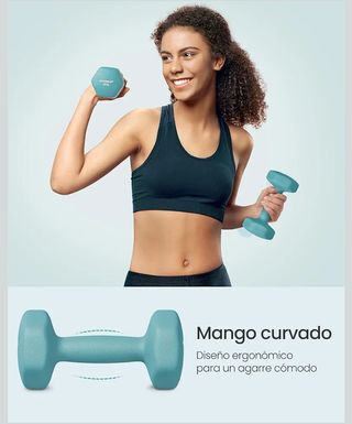 Juego 6 Mancuernas Soporte 1-3kg SONGMICS SYL612MK