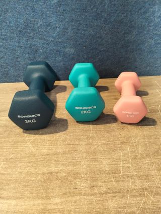 Juego 6 Mancuernas Soporte 1-3kg SONGMICS SYL612MK