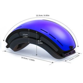 Gafas Esquí Antivaho UV400 Doble Capa