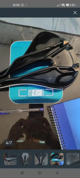 2 Sillin Bici Carbono 3D - REGALO