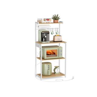 Estantería Cocina con Enchufes 140cm VASAGLE KKS014Y02