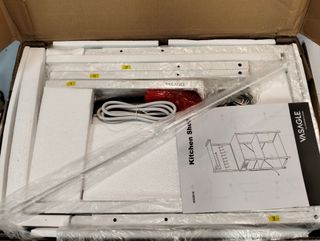 Estantería Cocina con Enchufes 140cm VASAGLE KKS014Y02