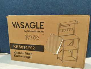 Estantería Cocina con Enchufes 140cm VASAGLE KKS014Y02