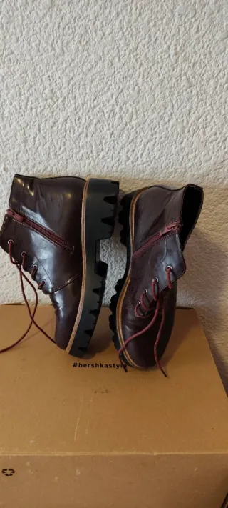 Botines Mustang Morados