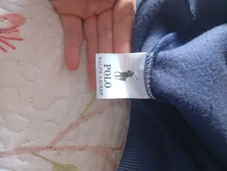 Sudadera Polo Ralph Lauren Azul Media Cremallera