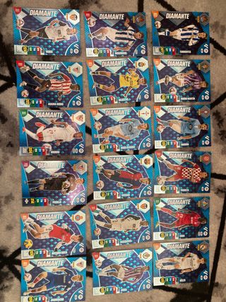 Pack Cromos Diamante Adrenalyn XL 24-25