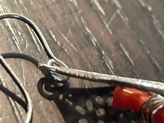 Orecchini Argento e Corallo