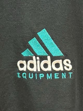 Sudadera Adidas Equipment Vintage Negra Roja