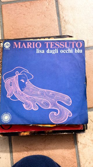 Mario Tessuto Lisa dagli occhi blu Vinile