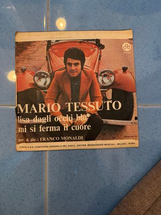 Mario Tessuto Lisa dagli occhi blu Vinile