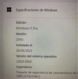 GARANTÍA 2 AÑOS PORTÁTIL HP CORPORATIVO
