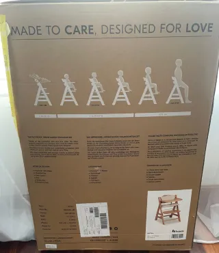 Trona Hauck Beta+ Madera Natural