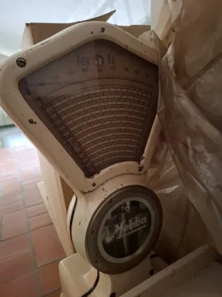 Báscula antigua Mobba