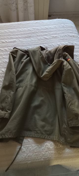 Abrigo Ejército Alemán Verde Talla M