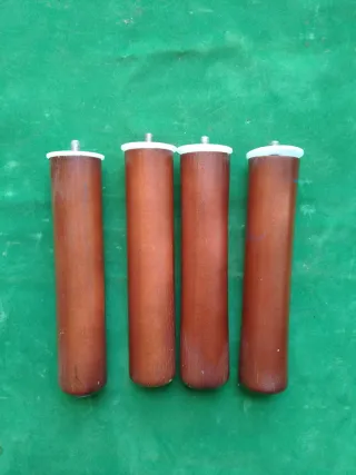 Patas somier madera con rosca (4uds)