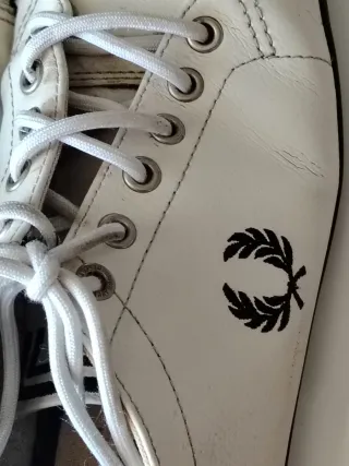 Bambas Fred Perry Talla 42 Blancas