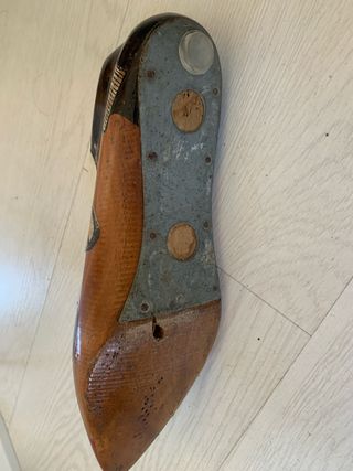 Horma de zapato decorada de Argentina