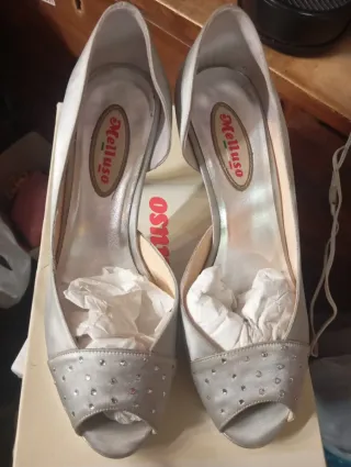 Scarpe Melluso donna argento