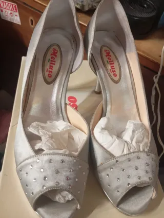 Scarpe Melluso donna argento