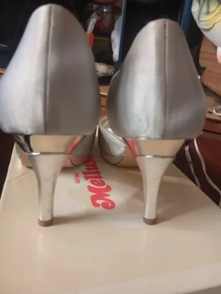 Scarpe Melluso donna argento