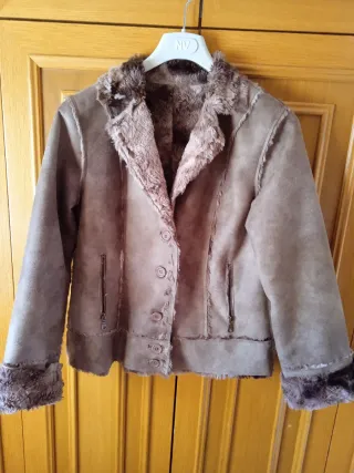 Cazadora ante con pelo