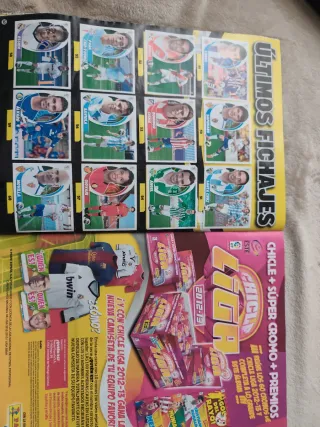 Álbum Cromos Liga BBVA 2012-13 Panini