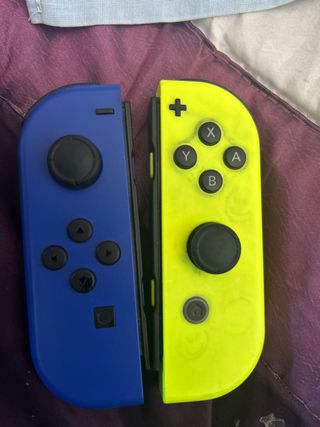 Joy-Con Nintendo Switch Azul y Amarillo