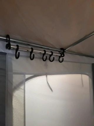 Colgador tienda cocina camping caravana