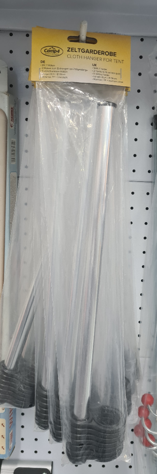 Colgador tienda cocina camping caravana