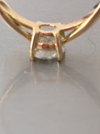 Anillo Oro 18k Diamante Natural 0.76 Ct