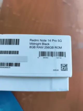 Xiaomi Redmi Note 14 Pro 5G Negro