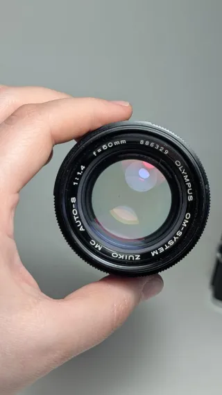 Objetivo Olympus Zuiko 50mm 1.4