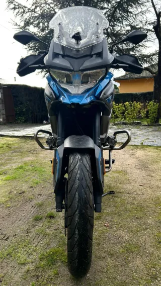 Voge DS650 Adventure Moto Azul/Gris