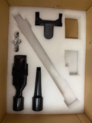 Aspiradora de mano morada