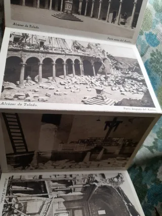 Álbum Postales Antiguas Alcázar de Toledo