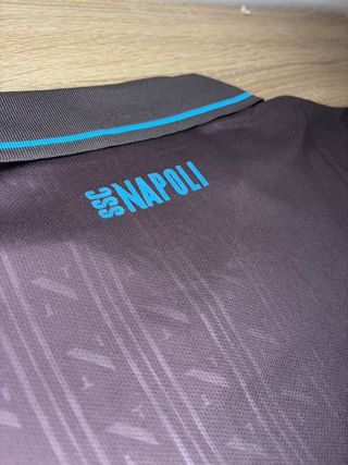 Camiseta Fútbol Napoli EA7 Negro