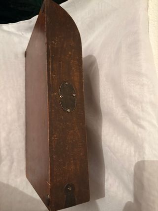 Vassoio in legno per documenti