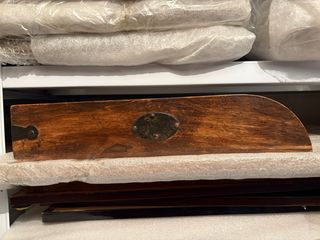 Vassoio in legno per documenti