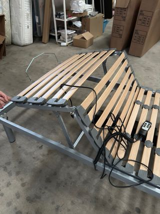 Cama Somier eléctrico 90x190