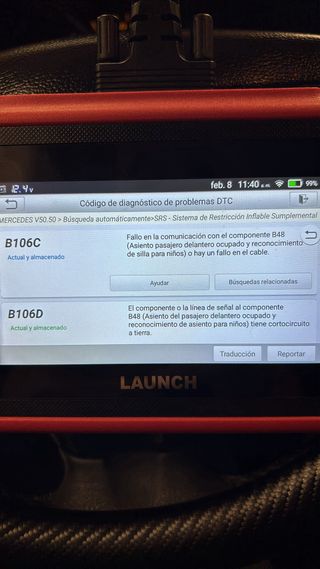 Launch 129 V2.0 V50.50 Pro Mercedes SOLO ENVÍO