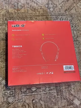 Auriculares TEMCO TBS03 (nuevos en su caja) MARRÓN