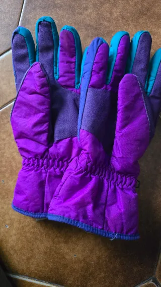 Guantes Ziener Gore-Tex Morado/Turquesa