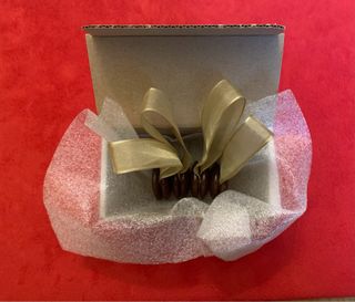 4 Calamite Bottone Tende Marrone Oro