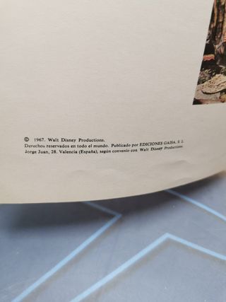 libro WALT DISNEY-GENTES Y LUGARES-1967-176 PAGINAS-TAPA DURA