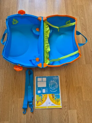 Maleta Infantil Trunki Azul y Verde