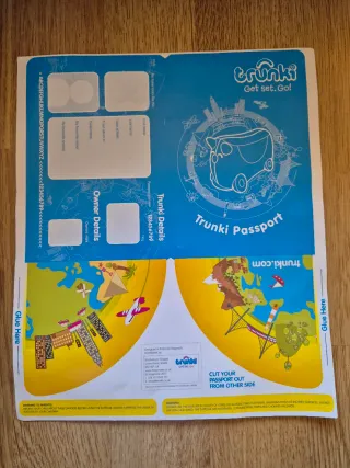 Maleta Infantil Trunki Azul y Verde