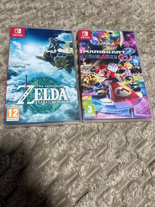 Juegos Nintendo Switch: Zelda y Mario Kart