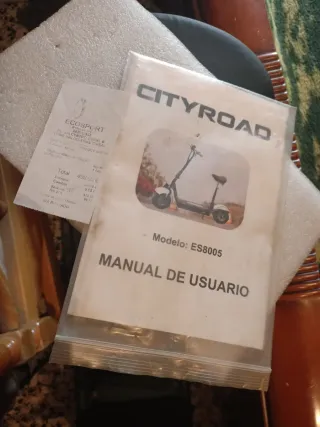 Patín moto scooter eléctrico