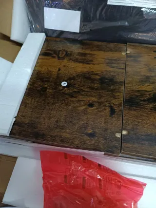 VASAGLE Banco Zapatero con 4 Compartimentos